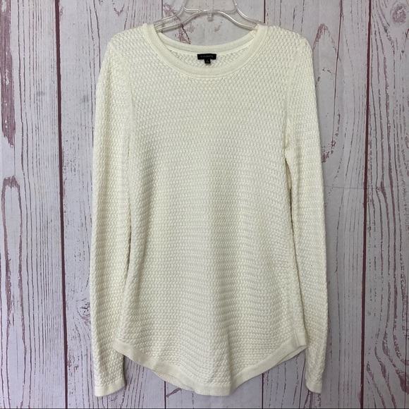 Talbots Sweaters - Talbots Tunic Sweater | Woven Knit